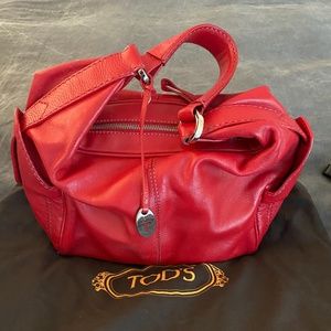 Tod's leather satchel bag